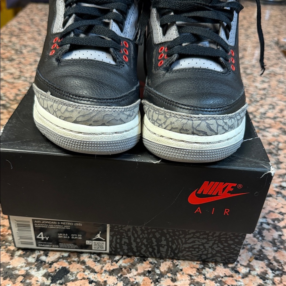 Air Jordan Black and Gray Sneakers - Picture 2 of 5